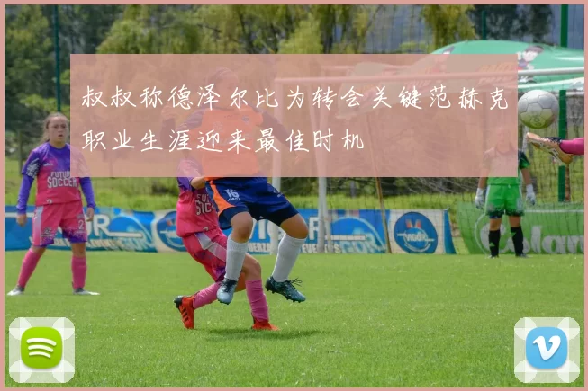 叔叔称德泽尔比为转会关键范赫克职业生涯迎来最佳时机
